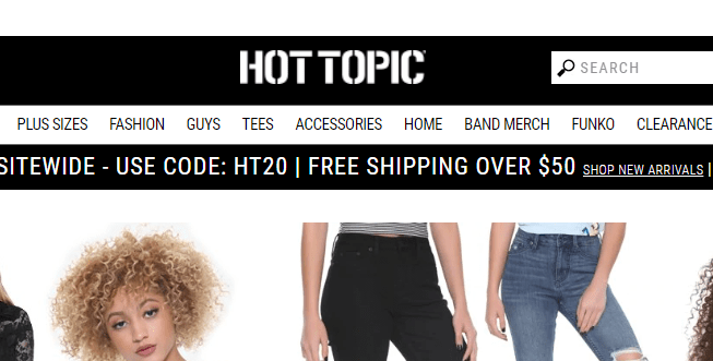 stores like hot topic