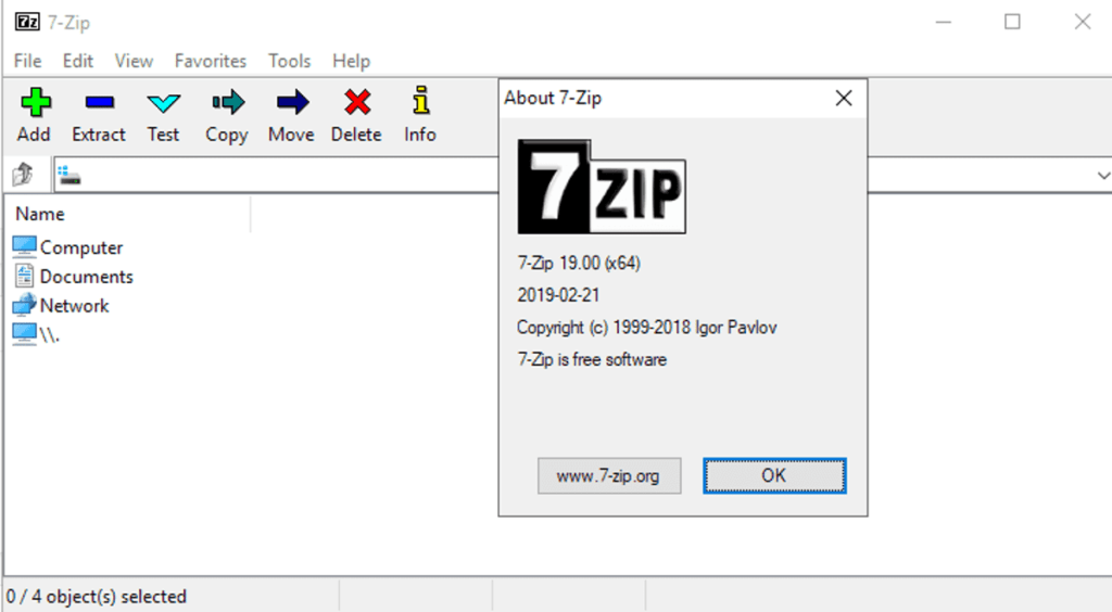 7zip windows 10