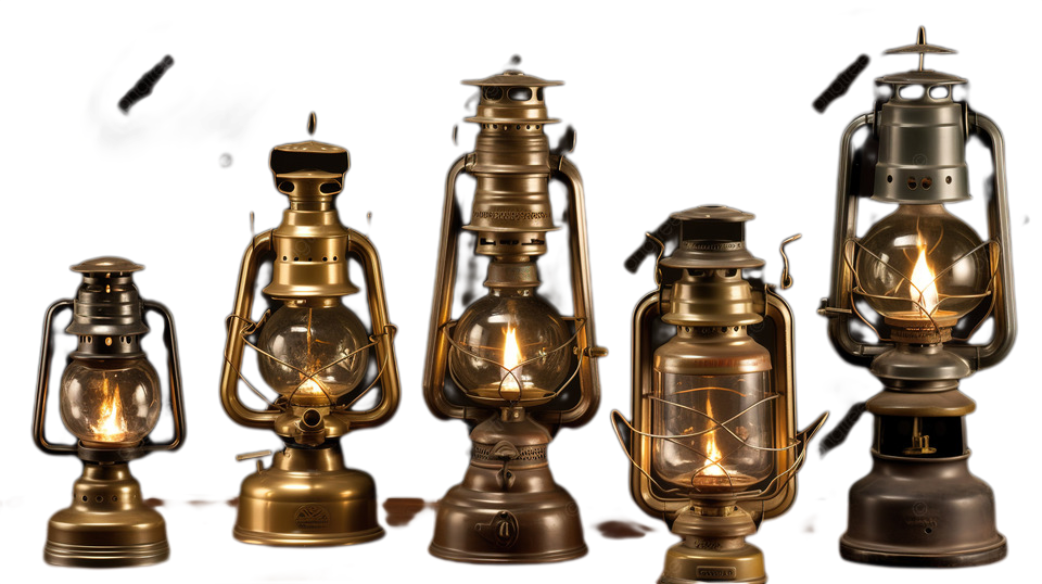 Vintageinspired Oil Copper Lanterns