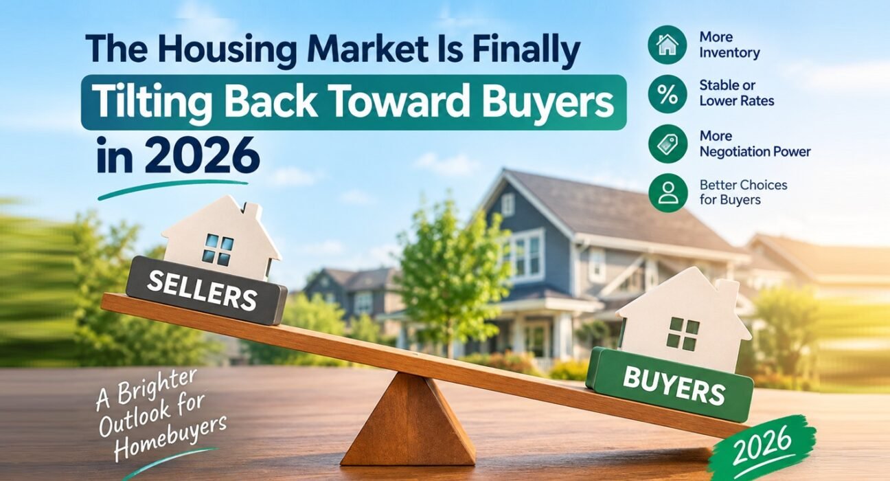 The Housing Market Is Finally Tilting Back Toward Buyers in 2026