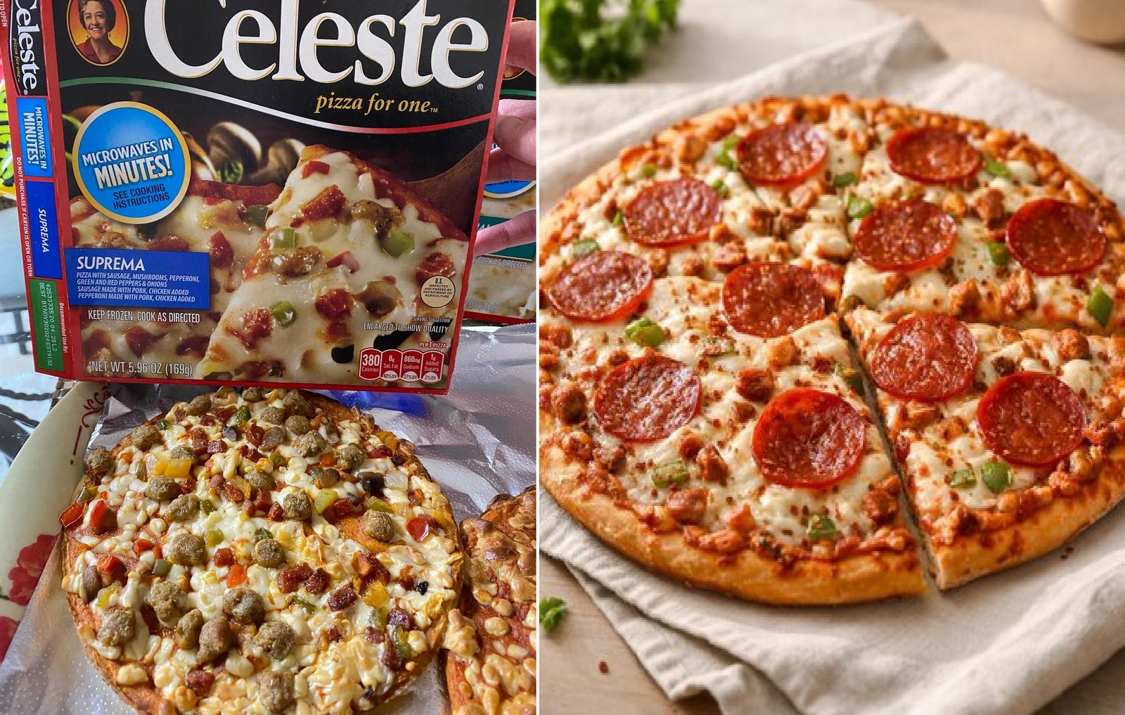 celeste frozen pizza